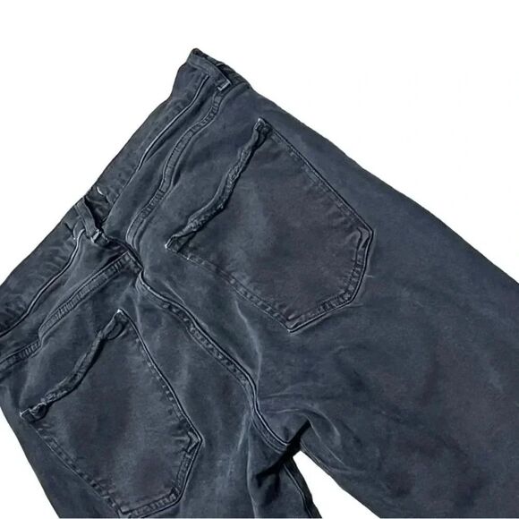 AGOLDE Toni Mid-Rise Slim Straight lyocell blend Jeans in Feral black sz 27 - Picture 5 of 10